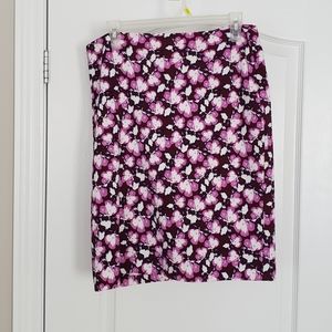 Banana Republic Above the Knee Length Skirt Sz 8